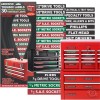 Steelabels 2 PACK Adhesive TOOLBOX LABELS Organize your Socket Sets