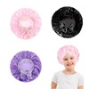3 Pcs Bonnet, Kids Bonnets for Sleeping, Silk Bonnet for