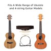 Swhmc Ukulele Piezo Bridge Pickup with Rosewood Saddle and Nut,