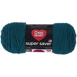 Super Saver Yarn, Real Teal - 1