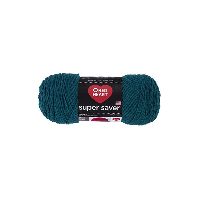 Super Saver Yarn, Real Teal - 1