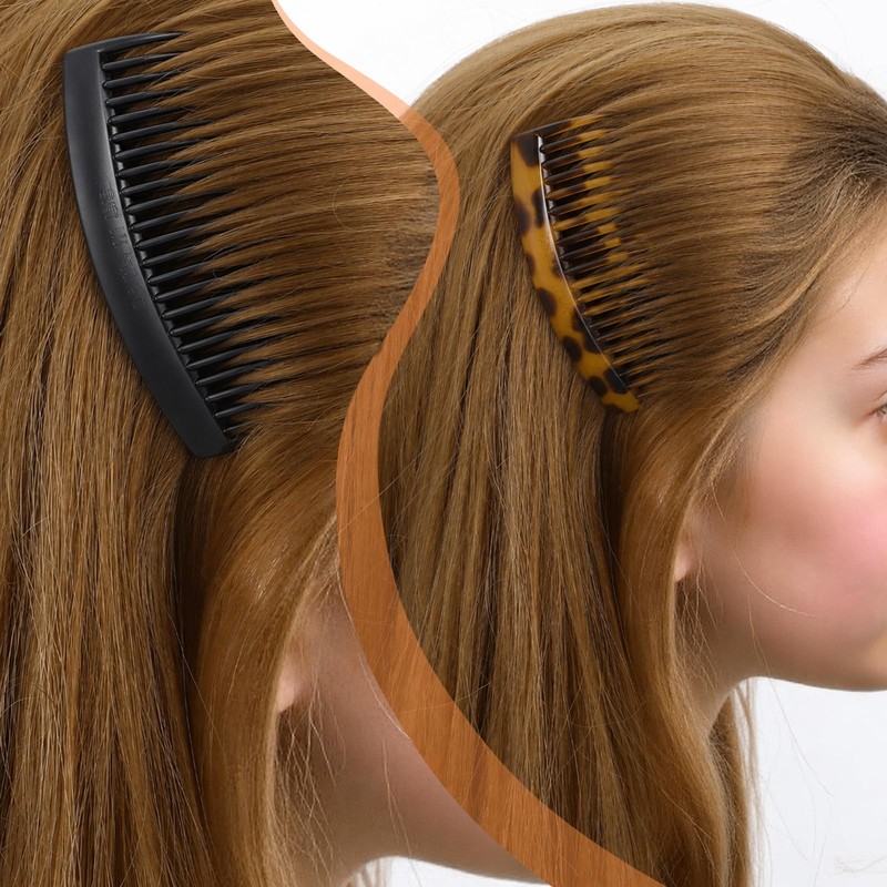 Ymapinc Pack of 5 French Clip On Hair Comb