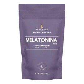 Naturals By Marien Melatonina (  L- Teanina ) 60 Caps                                                                                                 
