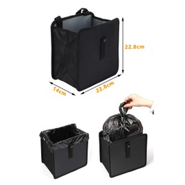 YFFSFDC Seat Back Pocket, Car Storage Pocket, Car Trash Can, Trash Can, Accessory Holder, Multifunctional Storage Bag, Car Organization, Large Capacity, Abrasion Resistant, Easy Installation, Convenient Goods