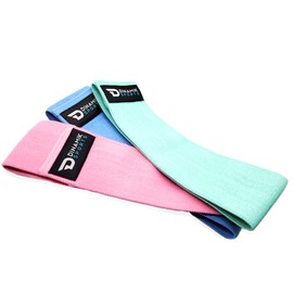 DINAMIK SPORTS Premium Resistance Bands - 3 Levels of Resistance - Perfect for Butt and Legs Workouts - Take Your Training to The Next Level