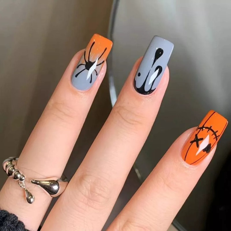 KFMX 12 Plumones Para Uñas De Acrilico Decoración Mano Alzada