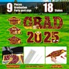 Yalikop Graduation Yard Sign Decorations Class of 2025 Grad Lawn