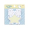 Sunstar Stationery Shiroiusagichan Sticky Notes, Die Cut, Light Blue, S2838133