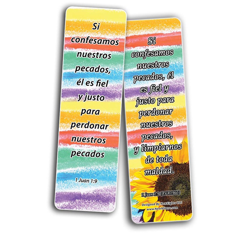 Spanish Favorite Prayer Bible Promises Bookmarks (30-Pack) - Variety Handy