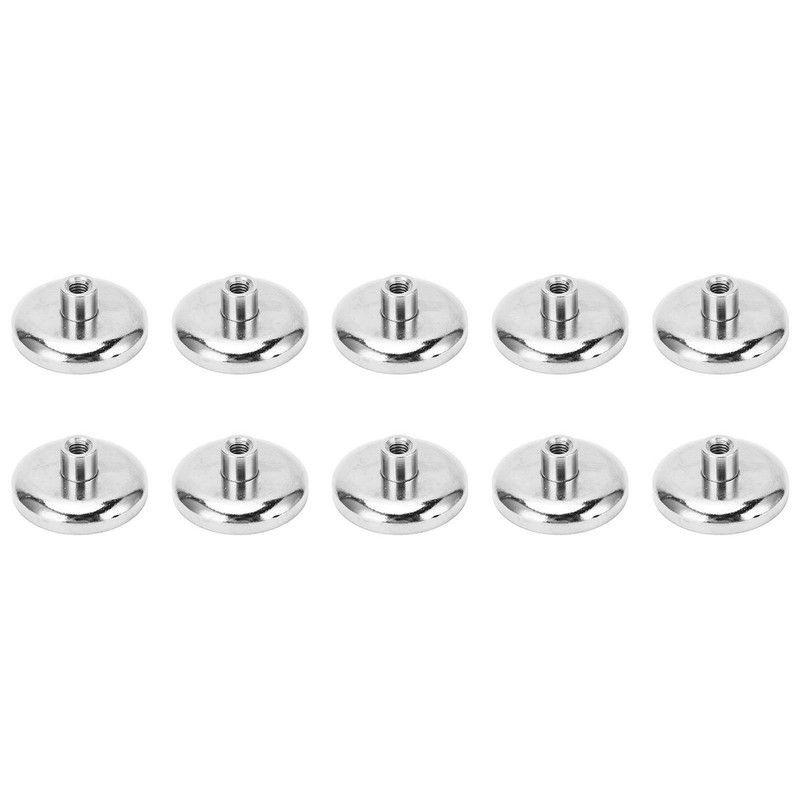 10 Pcs Cup Magnet D42 40kg Neodymium Strong Magnetism Nickel