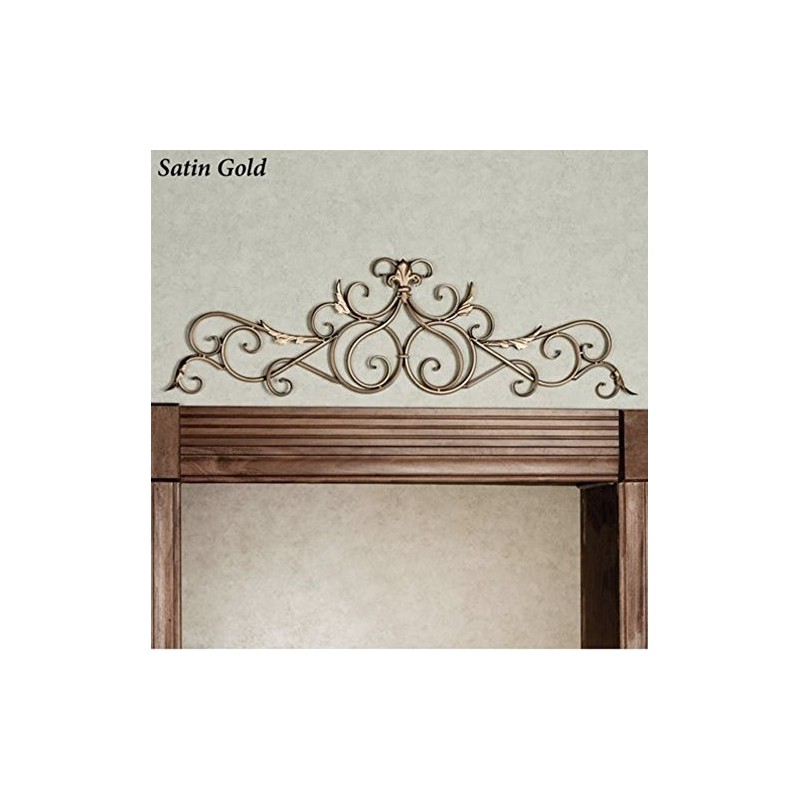 Touch of Class Salvatoria Scroll Topper - Metal - Satin