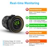 Linkstyle Battery Voltage Meter, Waterproof Voltmeter Gauge 12V, DC Volt