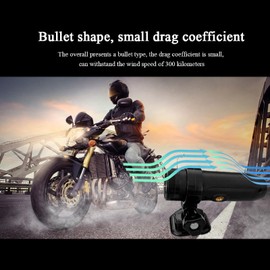 Bewinner Bike Motorcycle Helmet Camera, 960P HD Sports Action Camera,170° Wide Angle Motorcycle Video DV Camcorder Waterproof Bike Video Recorder for Bike Motorbike