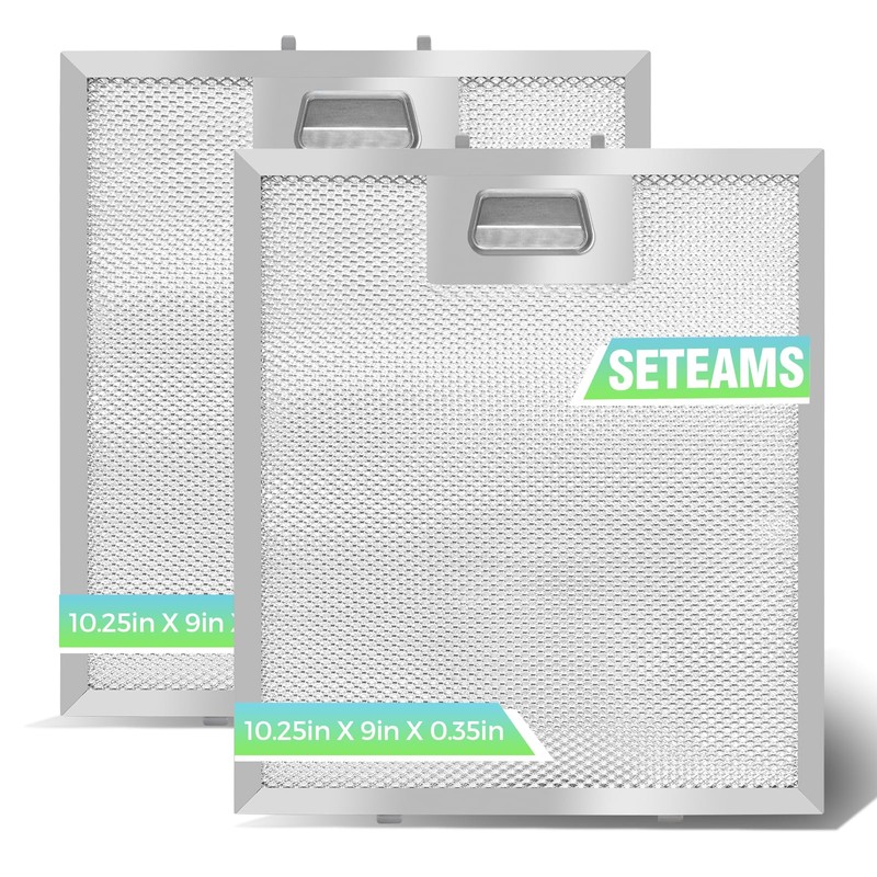S97018029 Range Hood Filter Replacement - 10.25"x9" Aluminum Frame &