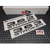 363 Stroker Decals (2-Pack) Racing Valve Cover Window Stickers Fits