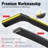 IKON MOTORSPORTS in Channel Window Visors Compatible with 2014-2019 Toyota