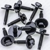 Rexka 10pcs M6-1.0 Hex Head SEMS Body Bolts for GM