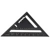 12 Inch Aluminium Alloy Triangle Protractor, Oxidation Roof Triangle Angle