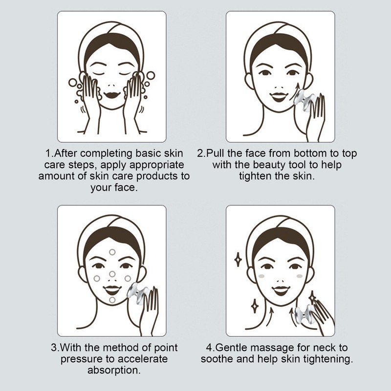 Magnetic Face Massager Micro Vibration Beauty Instrument Serum Importing Skin