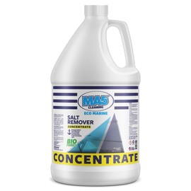 MA5x EcoMarine Salt Remover Concentrate | Biodegradable Descaler & Corrosion Protector | Marine Engine Flush | Powerful Salt Remover for Boats from All Surfaces | Gallon | Pack of 1