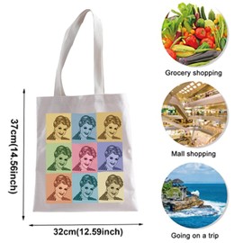 Murder She Write Tote Bag Jessca Fletcheer Cabot Cove Gift For Murder Mystery Fan 1980s Mystery Show Shopping Bag (12tou t 2U)