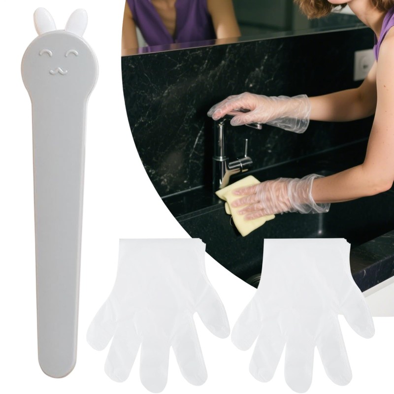 Glove Dispenser Wall Mount | Glove Holder Organizer,Clamp-On Kitchen Accessories