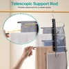 Whitmor Space Saving Pant Hangers, Foldable 5 Tier Closet Organizer