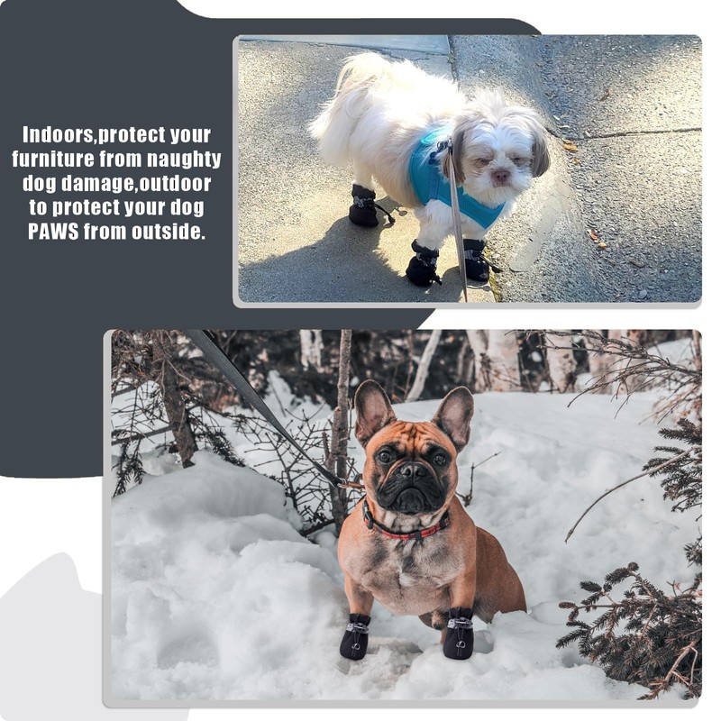 Dog Boots, Non-Slip Dog Shoes 2pcs, Dog Boots Paw Protector,Boots