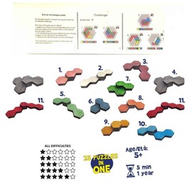 Logica Spiele Art Aristotle Puzzle Wooden Puzzle All Difficulties Euclide Series