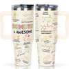Chemistry Gifts 40oz Tumbler, Chemistry Teacher Gifts for Women, Chemistries