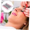 Healeved 5sets False Eyelashes Box Diy Lash Extension Kit Long