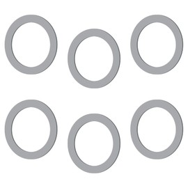 6pcs Blender Gasket for Oster, Silicone Blender Gasket Replacement Blender Seal Replacement Blender Rubber Sealing O Ring Blender Accessories Parts Compatible with Oster and Osterizer Blender