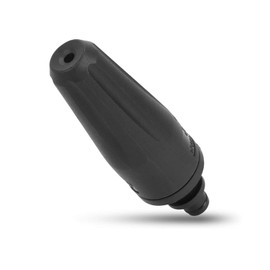 Nozzle, Turbo Nozzle Suitable for Pressure Washers, Cleaning Nozzle, Accessories, Suitable for Round Calibres with a Diameter of 9 cm Mainstream Pressure Washers, such as K2-K7 (Black)