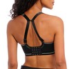 Freya Women's F Active Black sports bras, Storm, 38 D