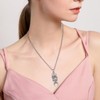 CELESTIA Moon Goddess Hecate Necklace Women's Moon Chain Silver 925