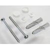 AERZETIX - C57833 - Fixing set for toilet/bidet screw M6x80mm
