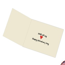 The Best Card Company - Jumbo Valentine's Day Greeting Card (8.25 x 9.75 Inch) - Big Love Card for Valentines - Love You Today JQ5149VDG