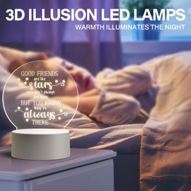 Stars Night Light Lamp, Kitty Table Lamps with Smart Touch & USB Cable-Home Party Decorations - Cute Birthday Valentines Day Gifts for Kids Teens Girl Women