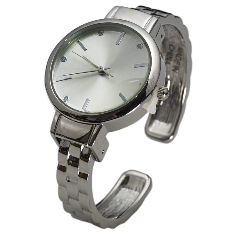 Blekon Collection Japanese Quartz Womens Rhinestone Markings 32mm Case Patterned