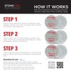 Stone Pro 3-Step Diamond Impregnated Polishing Pads – Ideal for