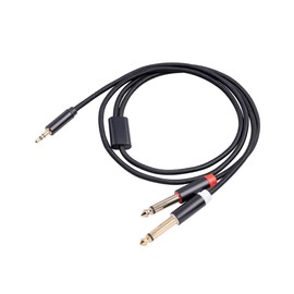 DOITOOL 1pc Plated Stereo Audio Cable for Guitar and Sound Bars High-Density Shielding and Supple Wire Professional Performance Reduces
