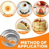 6 Pcs Stainless Steel Round Cookie Cutter Set (2, 3,