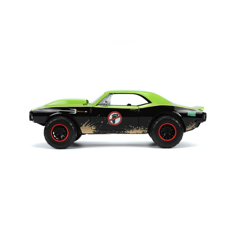 Jada Turtles Raphael Chevy Camaro 1:24 Muscle Car Includes Movie