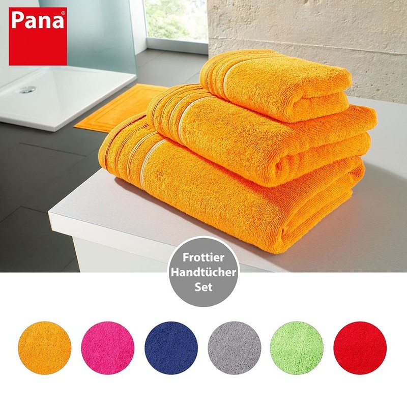 PANA Jasmina Terry Towelling Bath Mat 100% Cotton Soft Bath