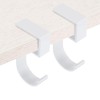 PATIKIL 2Pcs Purse Hook for Table, 5-Shaped Purse Hanger for
