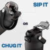 Bottle Buddy | Dual Function lid Water Bottle | Stainless