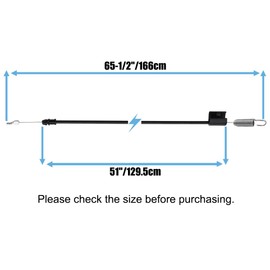 Diskary 946-04203A 746-04203A Control Cable Replaces for 946-04203 746-04203 290-625, Compatible with MTD 400 and 500 Series Troy Bilt Yard Man Cub Cadet Lawn Mower Cable