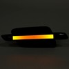 HECASA Front Fender Side Marker Lights Compatible with 2008 2009