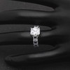 Ginger Lyne Collection Katharina Engagement Ring for Women | Sterling