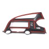 car-king888 Matte Black Center Console Navigation Frame Trim Cover For